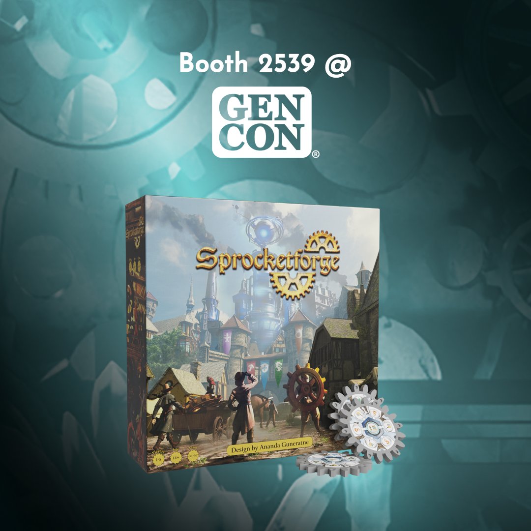 Sprocketforge is selling fast - make sure you stop by booth 2539 at <a href="/Gen_Con/">Gen Con</a> to check it out before it's gone!
