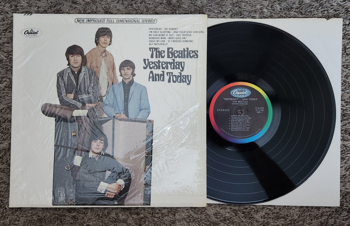1968 Rare Black Label Record Club 'yesterday And Today' Lp Sw / ++  ebay.com/itm/2974960493…  #ad