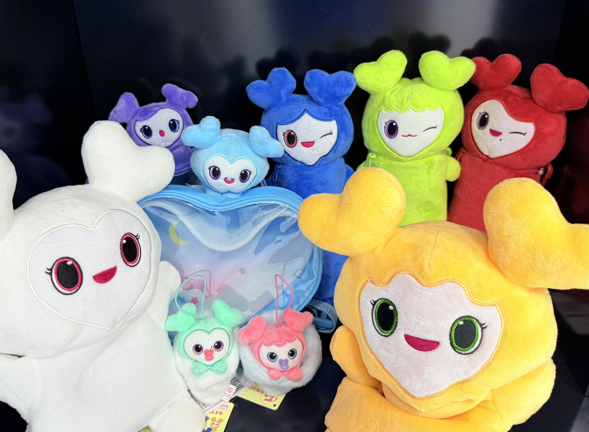 TWICE LOVELYS おくるみマスコット 全9種 ショッパー付き GiGO限定 TWICE LOVELYS おくるみマスコット 全9種セット ②