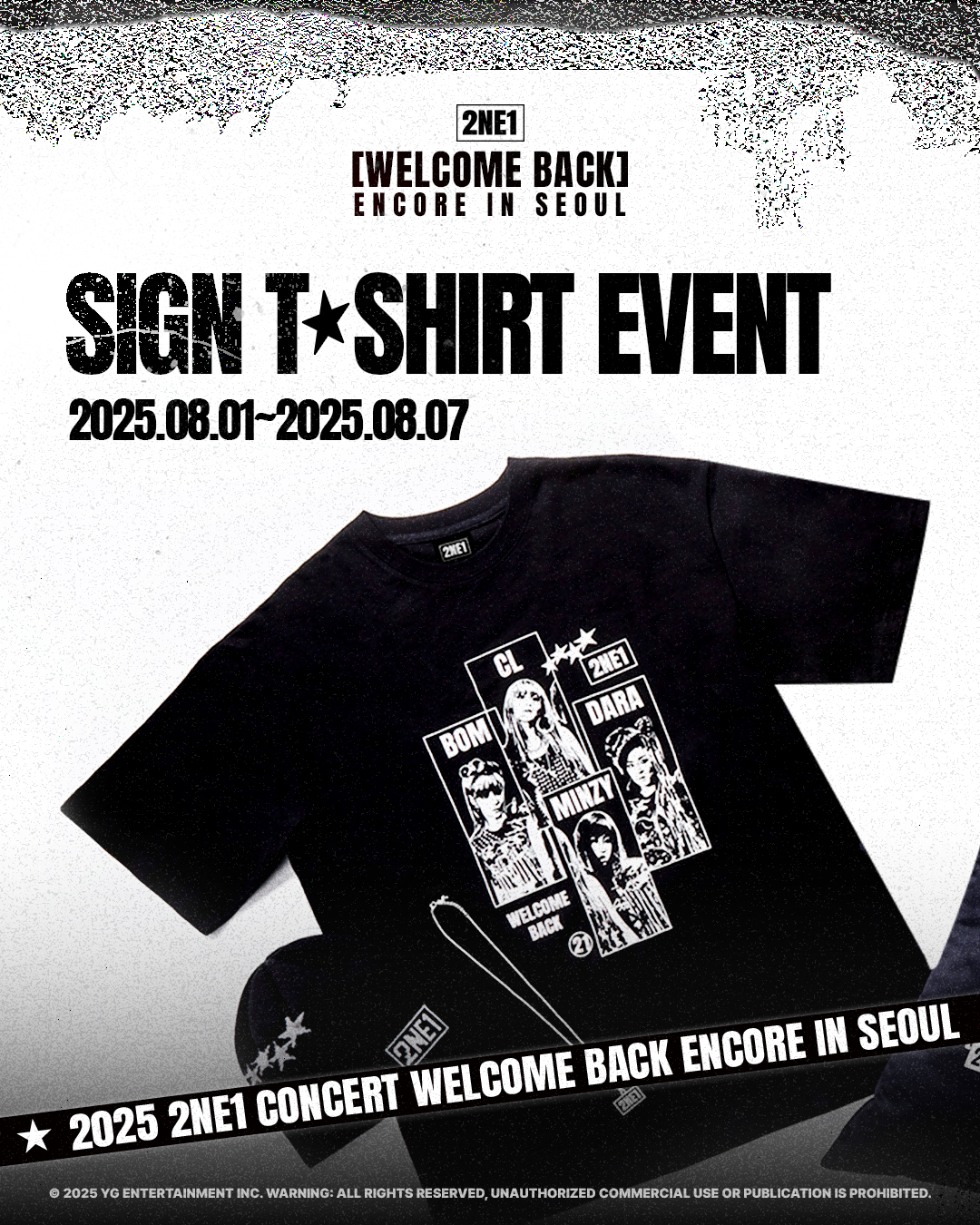 2NE1 サイン入りTシャツ 2NE1 サイン入りTシャツ 2025年最新】2ne1 tシャツの人気