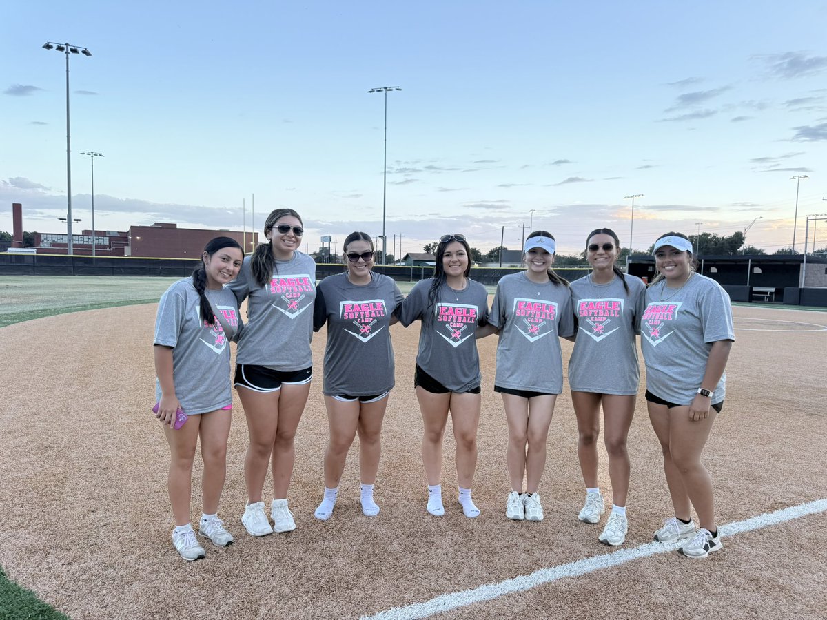 Could never host such a wonderful camp without the help from our current and former Lady Eagles!!

Once an Eagle, Always an Eagle! Super grateful these ladies come back to pour into to the future! We can’t thank you all enough!