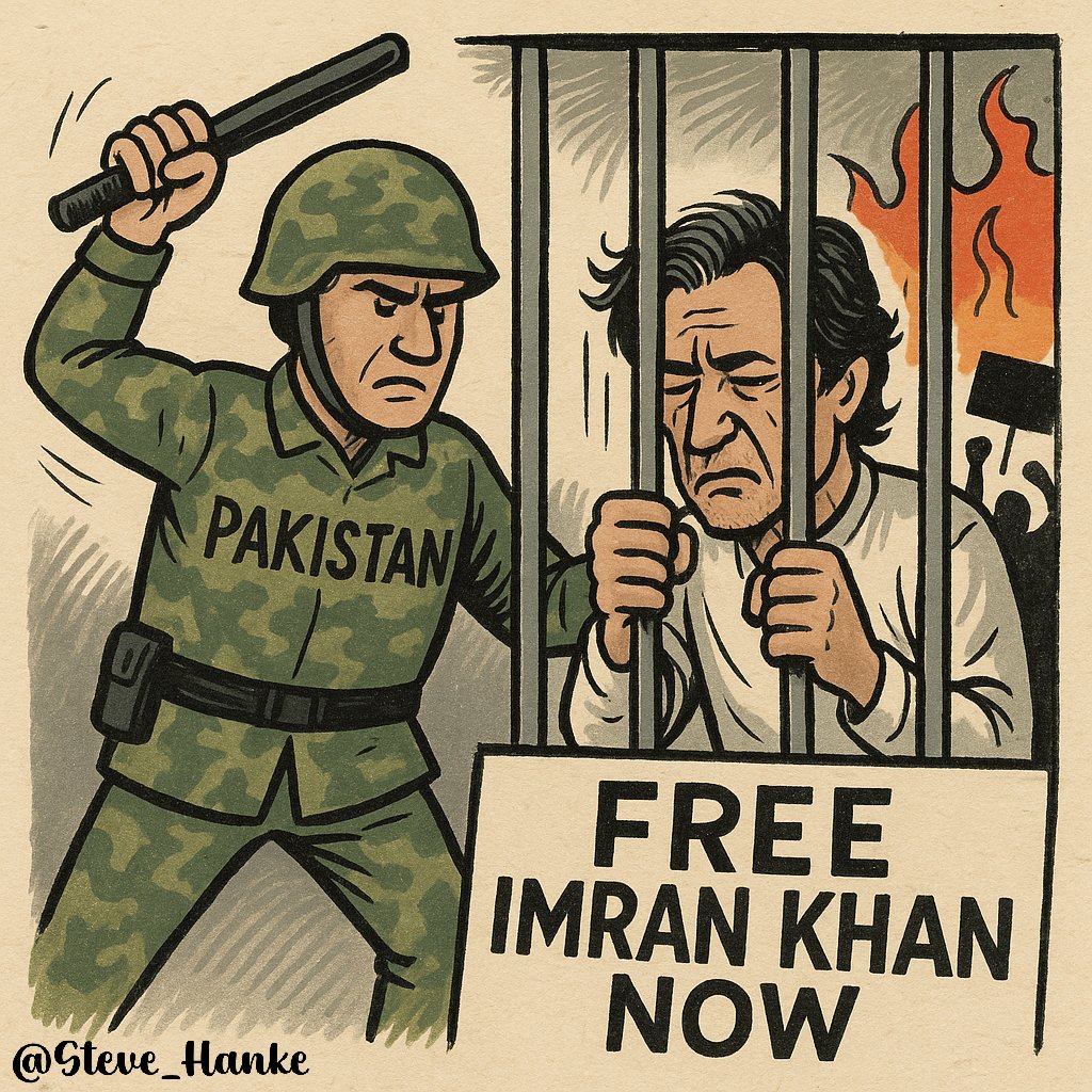 #PAKWatch🇵🇰: Former PM Imran Khan remains behind bars. 

IT'S TIME TO FREE CAPTAIN PAKISTAN.