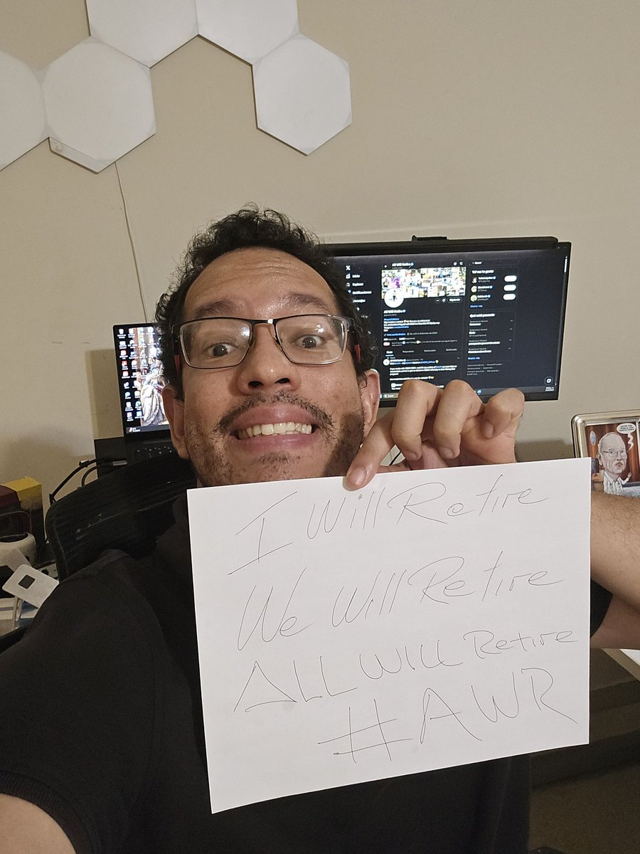 I Will retire
We will Retire
ALL WILL RETIRE

With Love 🇵🇦
#awr $awr