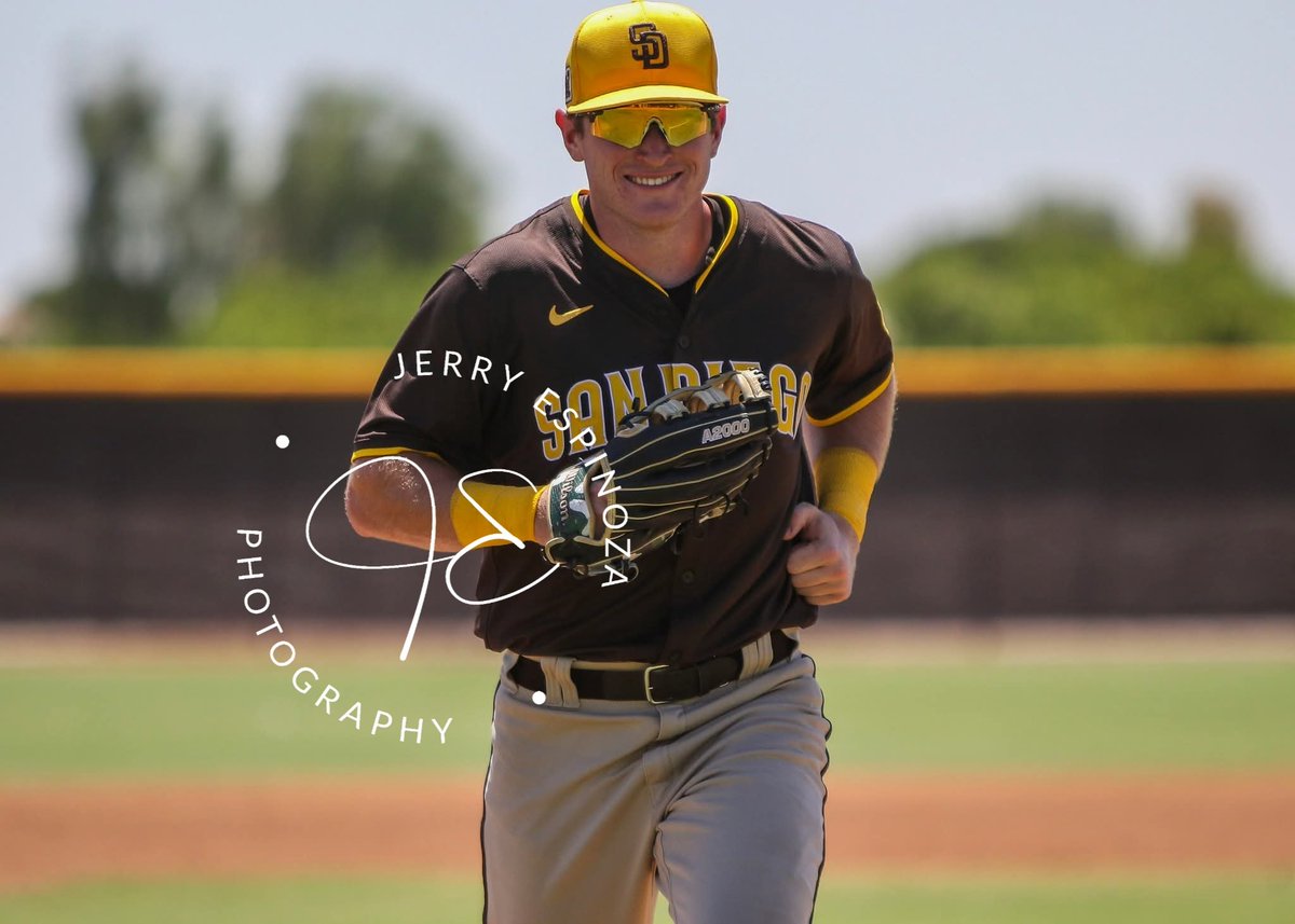 San Diego Padres 2025 12th round draft pick out of Lewis University, George Bilecki 7/31/25. First game action as a pro.