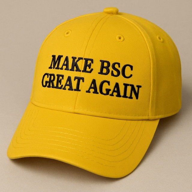 crypto_0xQ's tweet image. 最近老看到 #MBGA，感觉真的不一样
没有大V带，没有土狗盘感，就是一群人真心想把BSC搞起来
帽子梗也太好笑了 🧢
虽然市值不大，但我买了点，就当支持这种 vibe 吧

0x04f5fd877b1448e94228f6377de3fa27d1df4444

@MBGABSC
#MakeBSCGreatAgain #MBGA #BSC