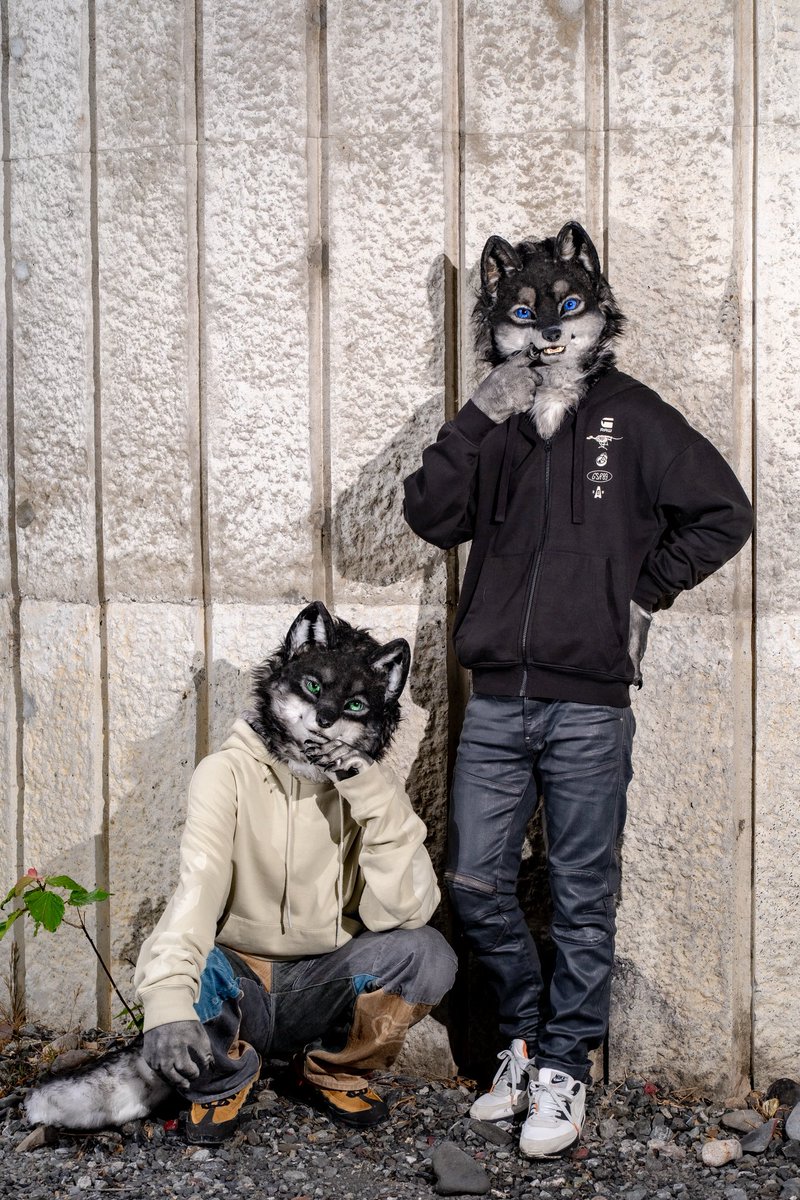 #FursuitFriday
#見た人も何か無言で2人組をあげる