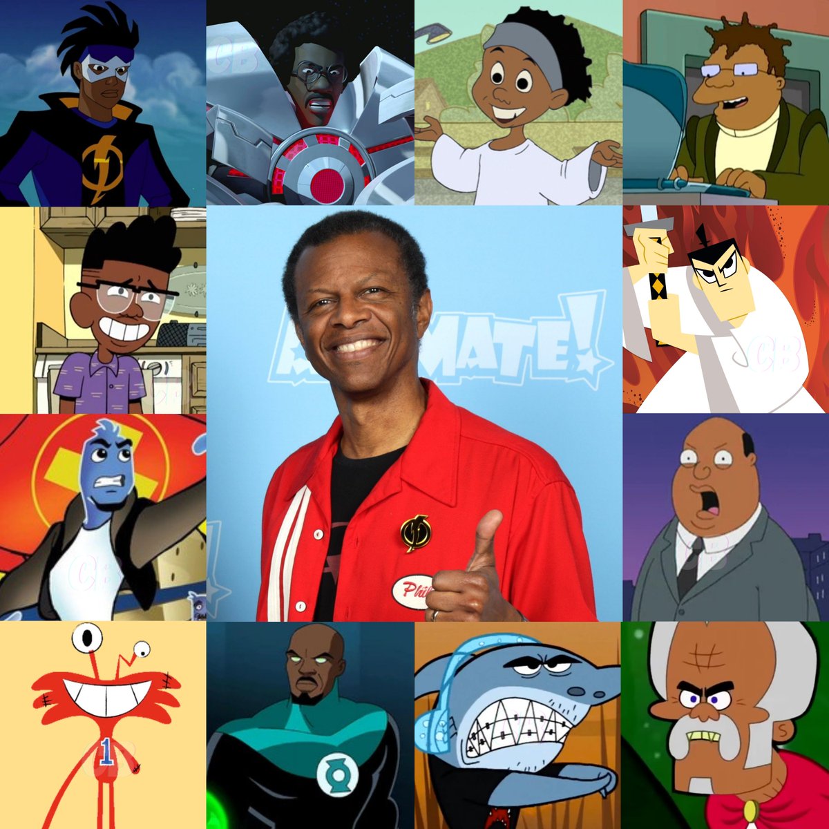 TheCartoonBase's tweet image. In appreciation of Phil LaMarr, what’s your favorite character voiced by the voice actor?