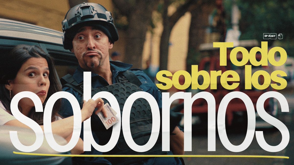 TODO SOBRE LOS SOBORNOS 💸🤫

Hoy les contamos el verdadero origen de los sobornos, cómo funcionan en diferentes países y algunas técnicas milenarias que pueden aplicar para negociar 👀👮‍♂️

youtu.be/cyE4l-JuXP8?si…