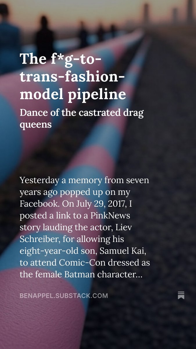 "Basically these boys are now castrated drag queens who will be chained to the medical industry for the rest of their lives."
Link 👇