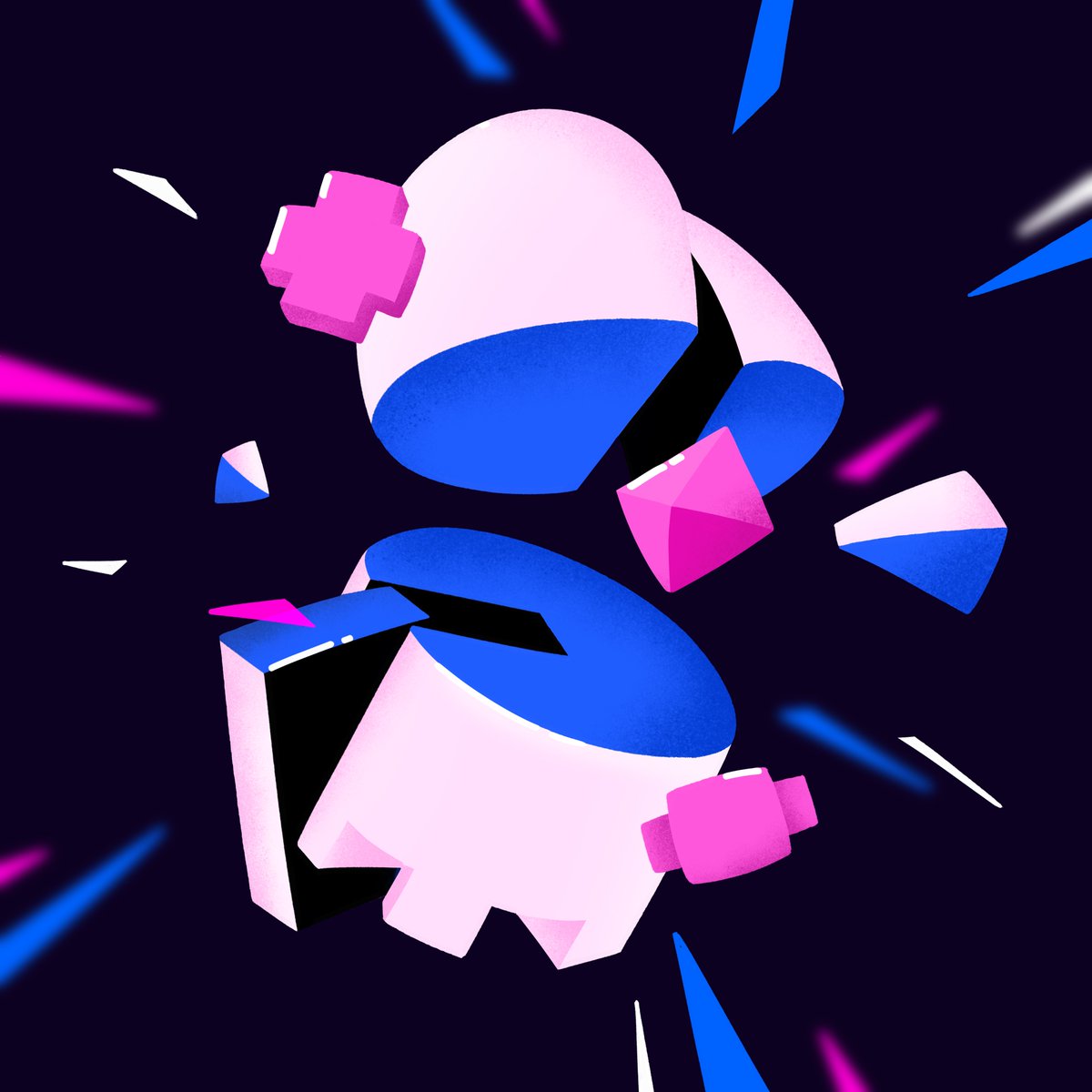 Just added this commemorative piece by the aartist of the space <a href="/stellarhobbes/">stellarhobbes.eth</a>  to the Fake Gotchi Top Collection — celebrating Aavegotchi's breakthrough the Blue Portal.  VAAMOOOOOOO!
<a href="/FAKEgotchis/">FAKE Gotchis Official</a>  <a href="/aavegotchi/">Aavegotchi 👻🟦 Now on Base!</a>  
<a href="/base/">Base</a> <a href="/GBMauction/">GBM Auctions</a>