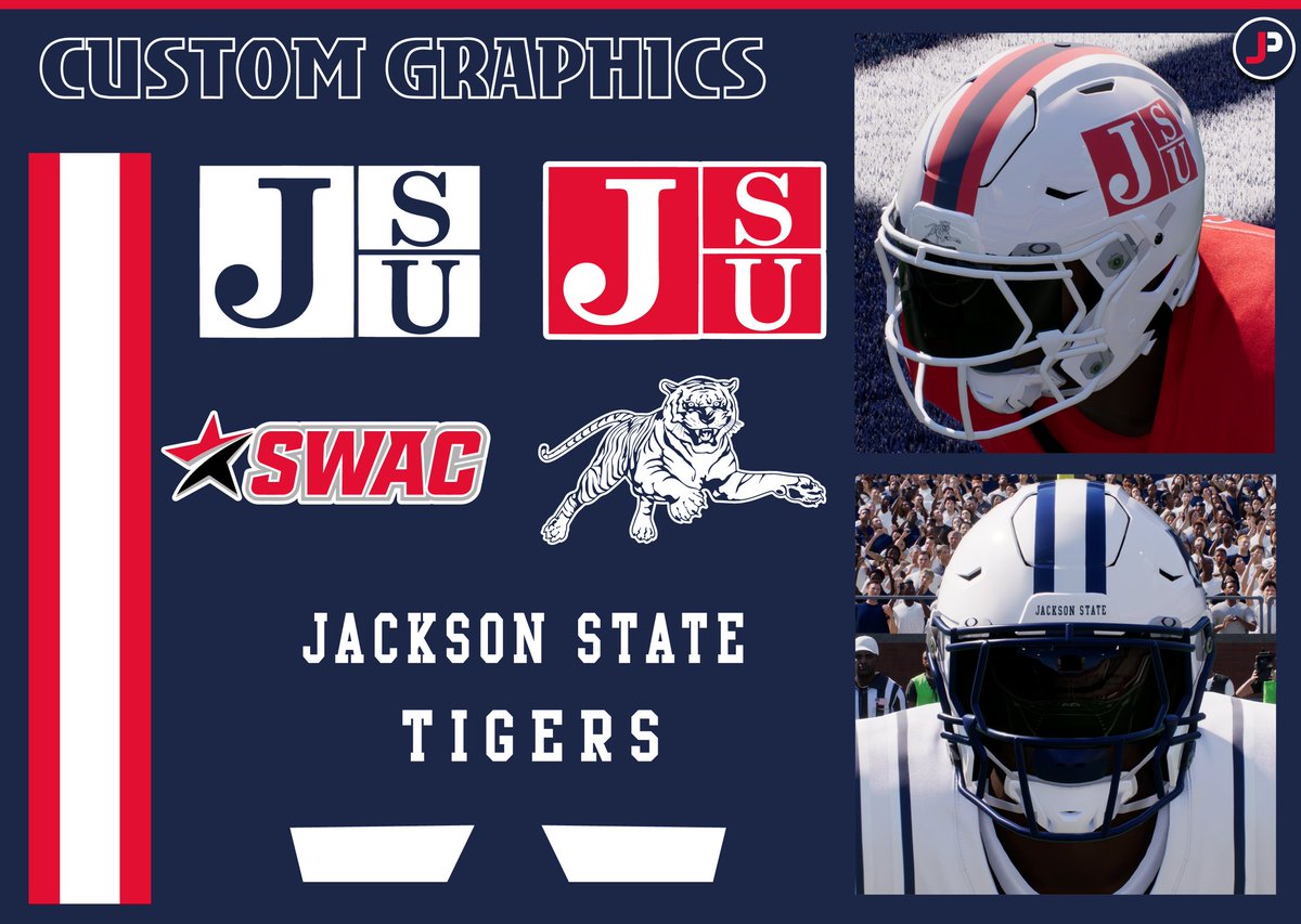 JPro Designz (@jprodesignz) on Twitter photo Hey <a href="/gojsutigersfb/">Jackson State Football</a> fans, players and alum you are now in <a href="/EASPORTS_CUT/">CFB Ultimate Team</a>
// <a href="/Jackson98745/">Jackson</a> Hey <a href="/gojsutigersfb/">Jackson State Football</a> fans, players and alum you are now in <a href="/EASPORTS_CUT/">CFB Ultimate Team</a>
// <a href="/Jackson98745/">Jackson</a>