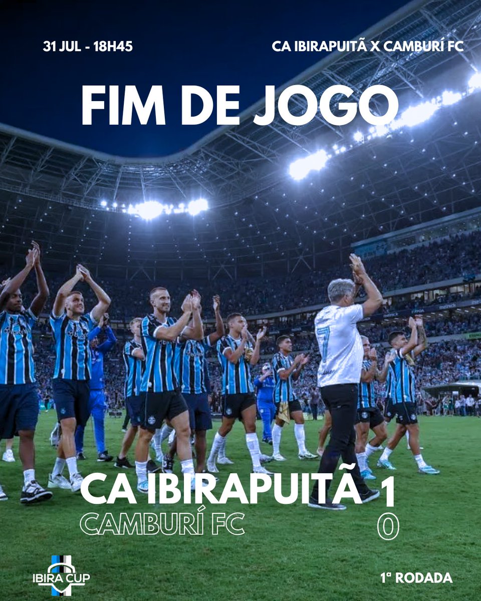 caibirapuita's tweet photo. VIIIIIIITÓRIA DO IBIRA!

90' | CA Ibirapuitã 1x0 Camburi FC 
#CAIxCFC #OrgulhoDeSerGaúcho https://t.co/MyzXjeBDn3