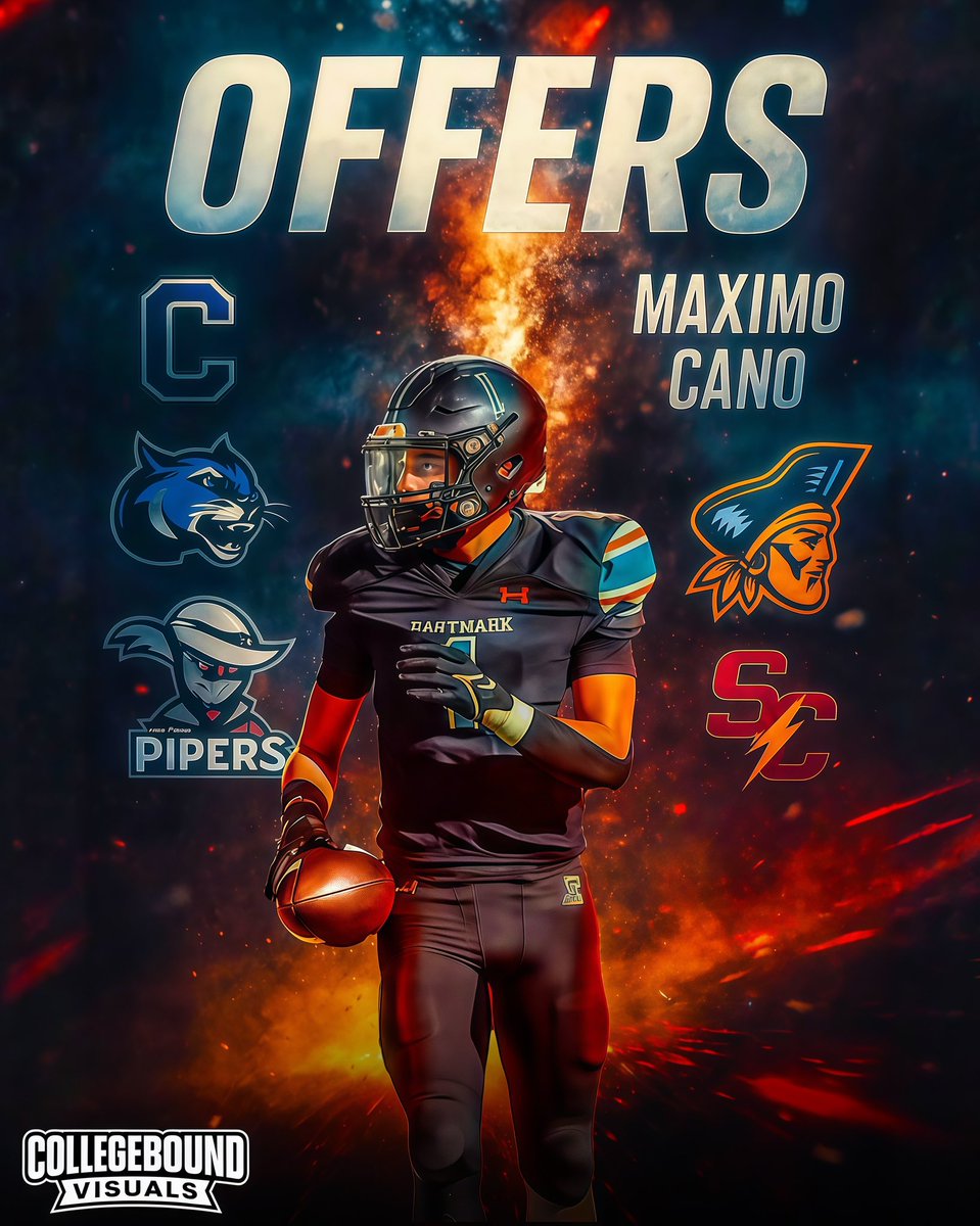 Maximo Cano (@maximocano711) on Twitter photo Blessed for these opportunities God has presented to me. Hope for many many more as this season goes on. thank you 🙏 <a href="/ReedHoskins/">Reed Hoskins</a> <a href="/scstormfootball/">Simpson Football ⚡️</a> <a href="/CSCwildcatsFB/">Culver Football</a> <a href="/CoachCutshaw/">Roy Cutshaw Jr</a> <a href="/CornellRams/">Rams Athletics</a> <a href="/CoachJuscik/">Michael Juscik</a> <a href="/HamlineFootball/">Hamline Football</a> <a href="/BeloitBucsFB/">BeloitBucsFootball</a> <a href="/CoachLanghoff/">Kyle Langhoff</a> <a href="/Eastmark_FF/">Eastmark High School Football</a> <a href="/Lyons_J6654/">Coach Lyons</a> Blessed for these opportunities God has presented to me. Hope for many many more as this season goes on. thank you 🙏 <a href="/ReedHoskins/">Reed Hoskins</a> <a href="/scstormfootball/">Simpson Football ⚡️</a> <a href="/CSCwildcatsFB/">Culver Football</a> <a href="/CoachCutshaw/">Roy Cutshaw Jr</a> <a href="/CornellRams/">Rams Athletics</a> <a href="/CoachJuscik/">Michael Juscik</a> <a href="/HamlineFootball/">Hamline Football</a> <a href="/BeloitBucsFB/">BeloitBucsFootball</a> <a href="/CoachLanghoff/">Kyle Langhoff</a> <a href="/Eastmark_FF/">Eastmark High School Football</a> <a href="/Lyons_J6654/">Coach Lyons</a>