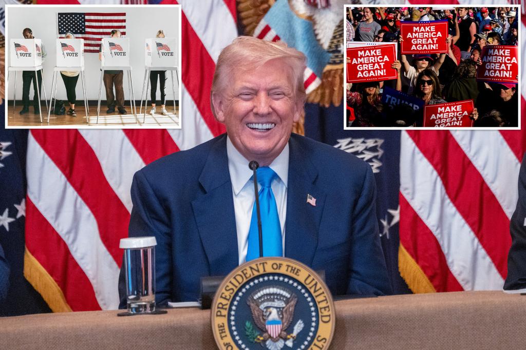 Trump rakes in $1.4B post-2024 win to boost GOP in 2026 midterms trib.al/iYj4vTs