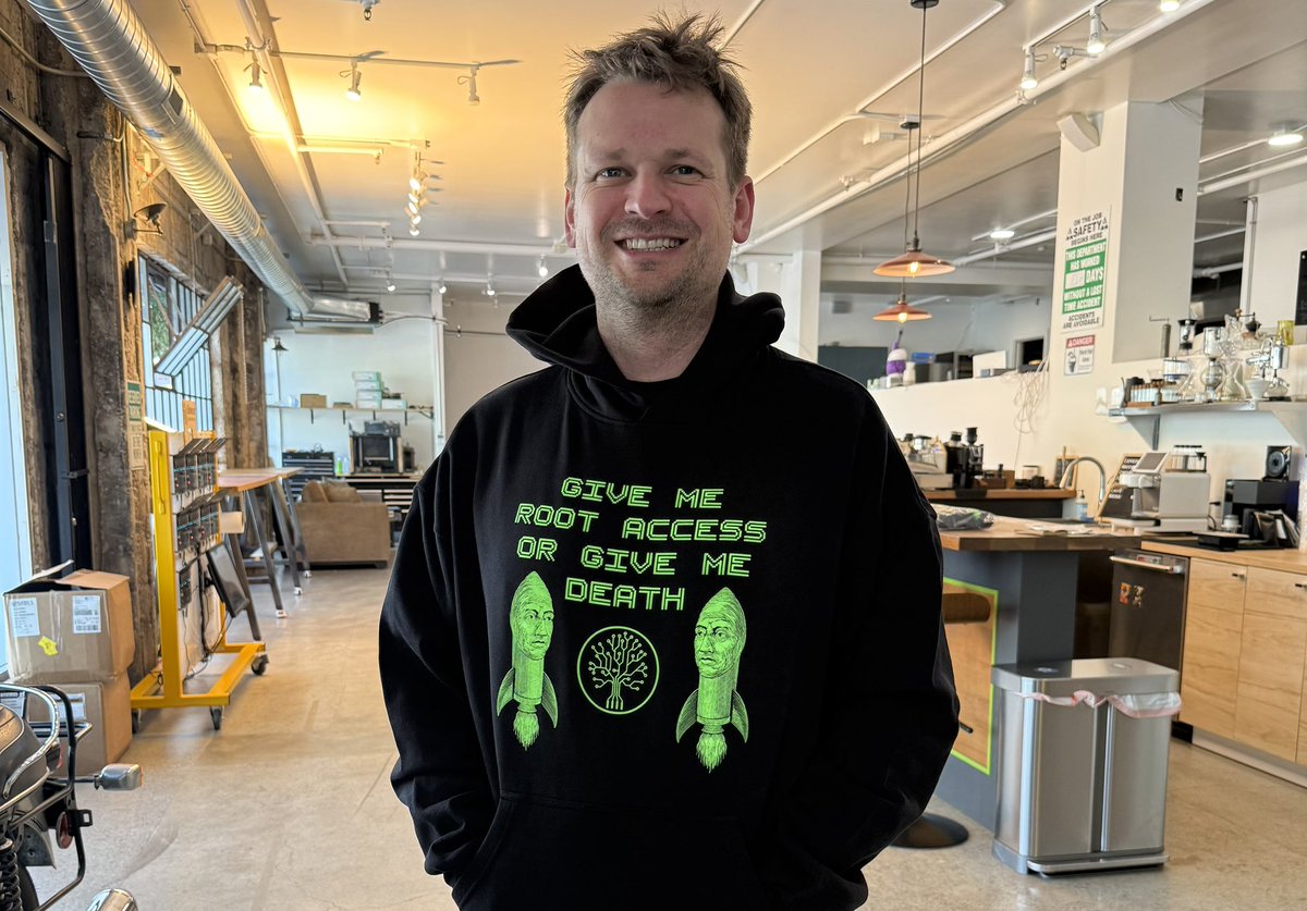 New sweatshirts are in.