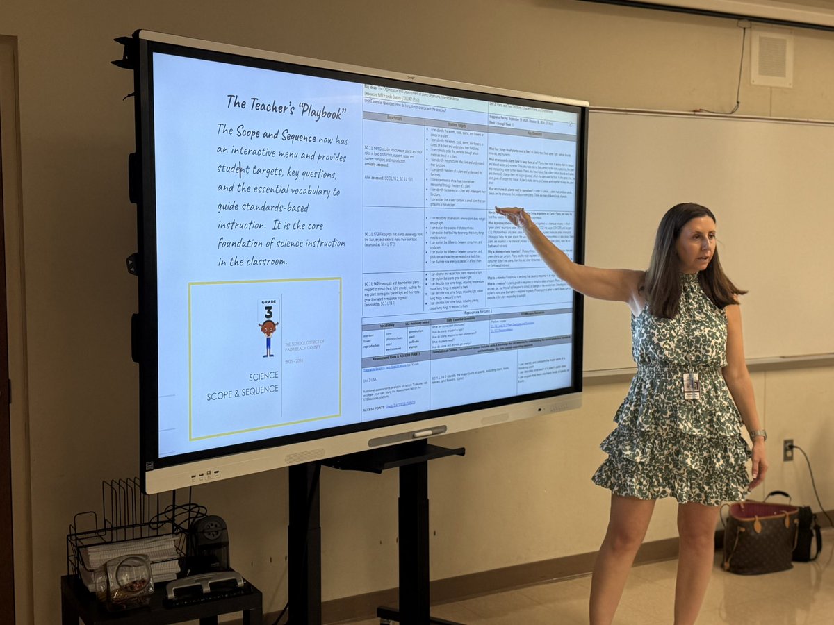 Wises77Susan's tweet photo. The Elementary Science Team🔬enjoyed training new teachers at #TeacherFest to bring curiosity, creativity, and hands-on science into every classroom. Let’s build future scientists together! 🧪🚀 #BackToSchool @pbcsd https://t.co/HUW4qkg0E0