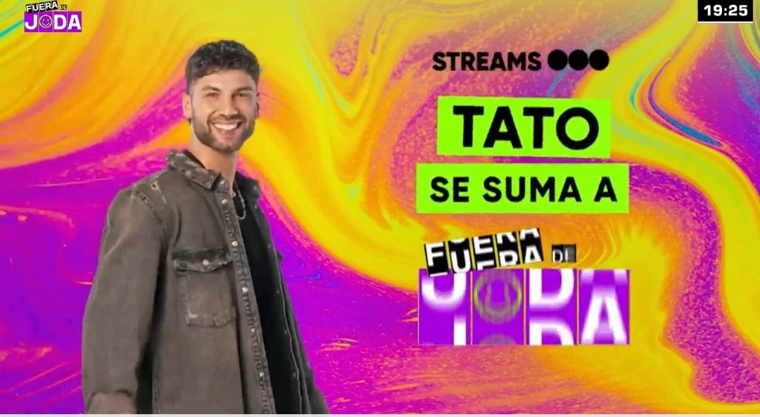 TATO SE SUMA A FUERA DE JODA 🎉🎉🎉

#onlytato