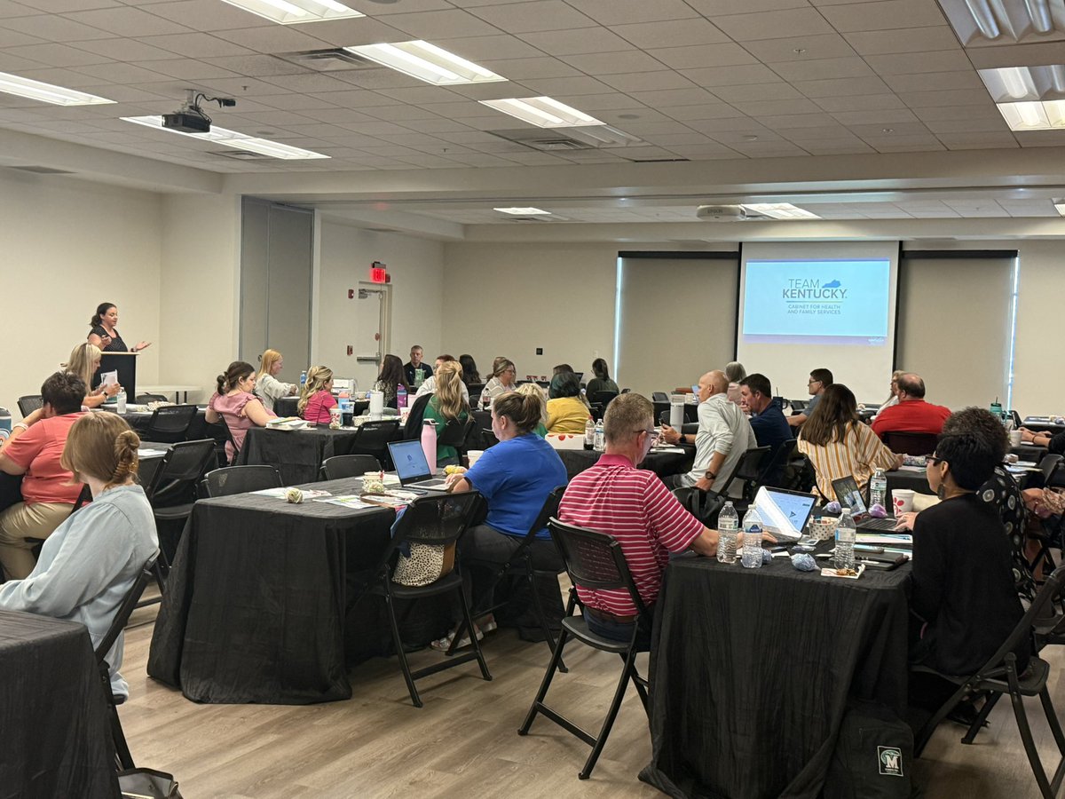 Sherlyn Bratcher (@sherlynbratcher) on Twitter photo A fantastic day at our <a href="/GRRECKY/">GRRECKY</a> Crisis Response Network mtg. A HUGE shoutout to my team for helping with setup - Todd, Ericka, Amy & Tonya. I could not have done it without them!
Thankful for our speakers - Todd Hazel, Amy Potts and Stephanie Brandt! <a href="/CHFSKy/">Kentucky Cabinet for Health & Family Services</a> A fantastic day at our <a href="/GRRECKY/">GRRECKY</a> Crisis Response Network mtg. A HUGE shoutout to my team for helping with setup - Todd, Ericka, Amy & Tonya. I could not have done it without them!
Thankful for our speakers - Todd Hazel, Amy Potts and Stephanie Brandt! <a href="/CHFSKy/">Kentucky Cabinet for Health & Family Services</a>