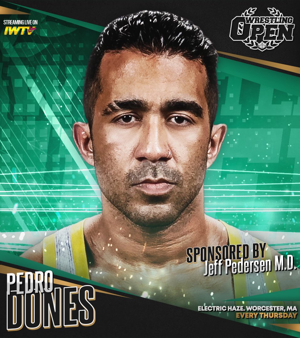 Beyond Wrestling (@beyondwrestling) on Twitter photo MATCH 2: <a href="/Joe__Ocasio/">Joe ocasio</a> vs. <a href="/donesshotcaller/">Dones - The Shot Caller</a> sponsored by <a href="/Pentozali9/">Jeff Pedersen, M.D.</a>
Sign up for <a href="/indiewrestling/">IWTV</a> to stream <a href="/WrestlingOpen/">Wrestling Open</a> from <a href="/ehaze_worcester/">Electric Haze</a> every Thursday forever at 7:30pm ET
#WrestlingOpen | IWTV.live MATCH 2: <a href="/Joe__Ocasio/">Joe ocasio</a> vs. <a href="/donesshotcaller/">Dones - The Shot Caller</a> sponsored by <a href="/Pentozali9/">Jeff Pedersen, M.D.</a>
Sign up for <a href="/indiewrestling/">IWTV</a> to stream <a href="/WrestlingOpen/">Wrestling Open</a> from <a href="/ehaze_worcester/">Electric Haze</a> every Thursday forever at 7:30pm ET
#WrestlingOpen | IWTV.live