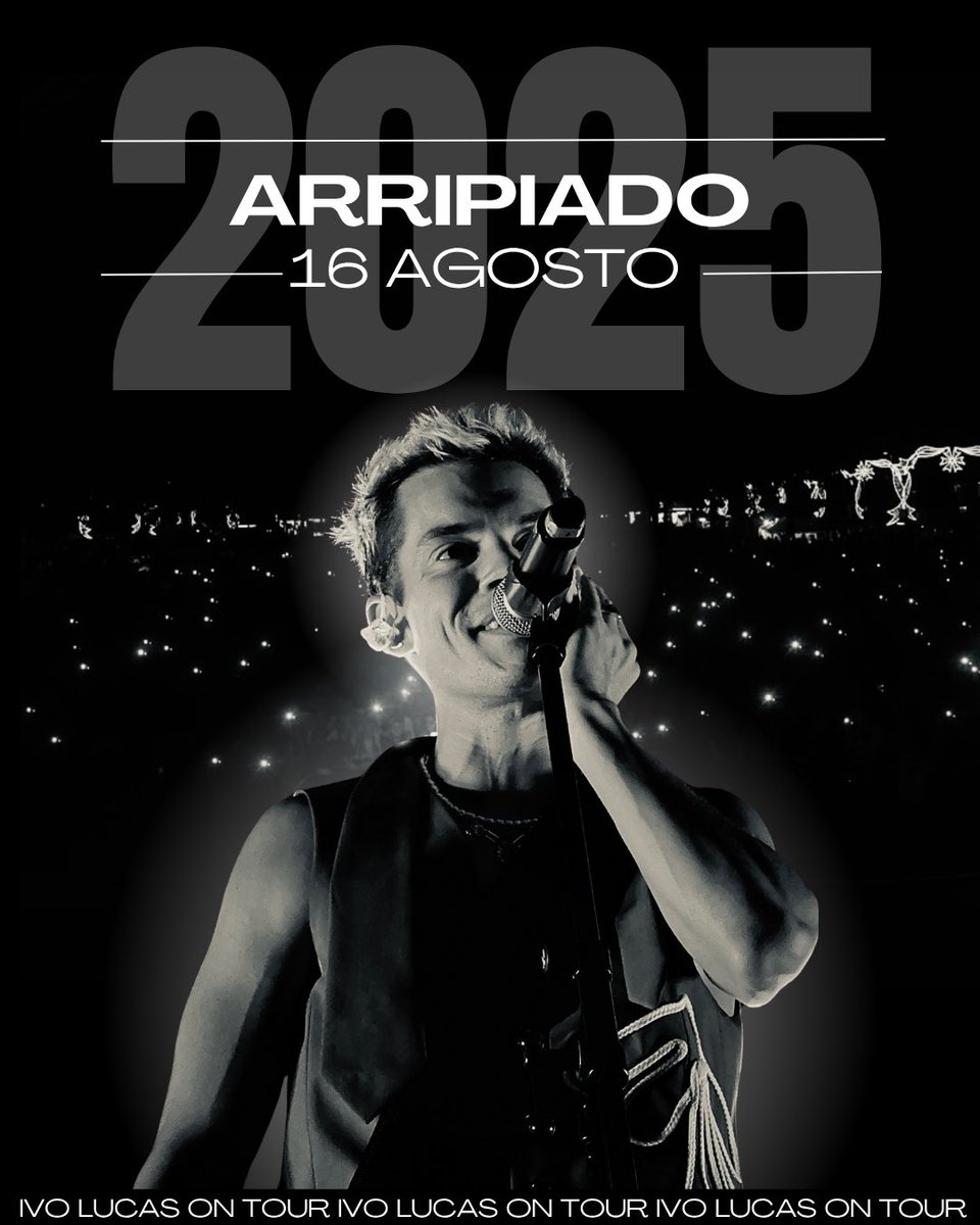 Sabem o que é melhor do que anunciar um concerto? Anunciar dois no mesmo dia ❤️‍🔥
O Ivo vai estar presente no Arraial de Verão do Arripiado no dia 16 de agosto. 

📅: 16 agosto
🕙: 22h00
📍: Arripiado, Chamusca
🎫: entrada livre