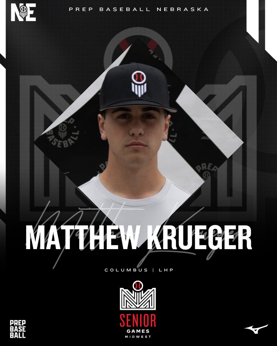 𝐓𝐄𝐀𝐌 𝐍𝐄𝐁𝐑𝐀𝐒𝐊𝐀 +𝟏 ✅

𝙈𝘼𝙏𝙏𝙃𝙀𝙒 𝙆𝙍𝙐𝙀𝙂𝙀𝙍 ('26, LHP, Columbus) is set to represent Nebraska at the 2025 Super Senior Games in KC.

👤: loom.ly/EGa7cvc

<a href="/prepbaseball/">Prep Baseball</a> | <a href="/matt_k4/">Matt Krueger</a>