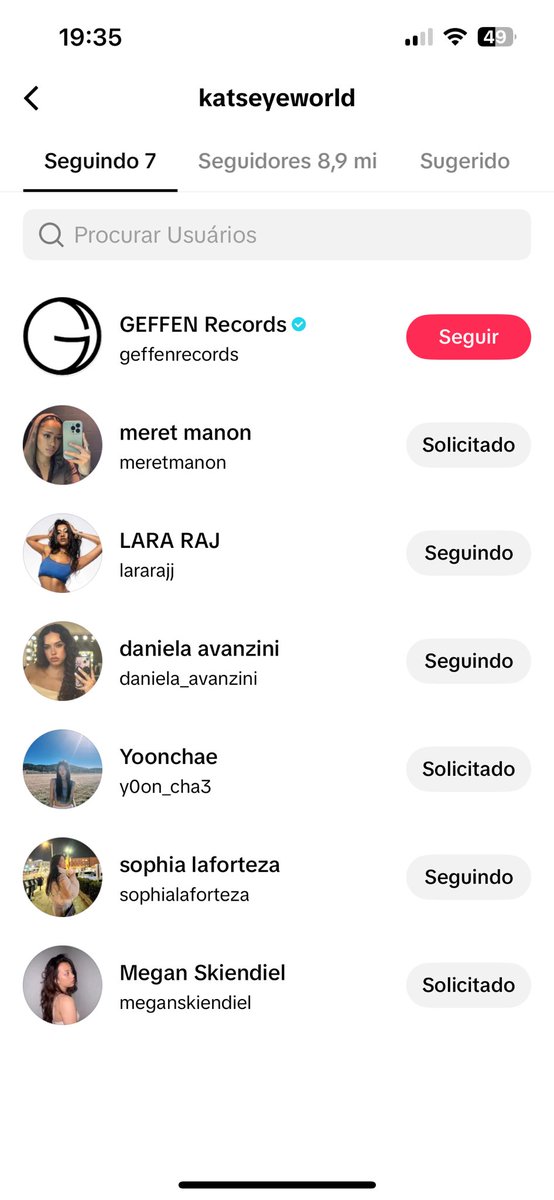 A sophia me aceitouuuu, agora são 3/6 😭 MEGAN ME ACEITA NUNCA TE PEDI NADA
