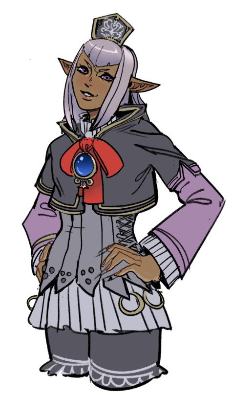my favourite character what was her name... ah yes
прыщ

#ffxi #ff11