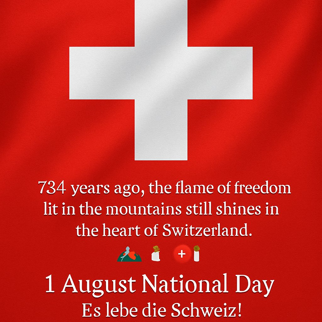 #SwissNationalDay #1August #ViveLaSuisse #Schweiz