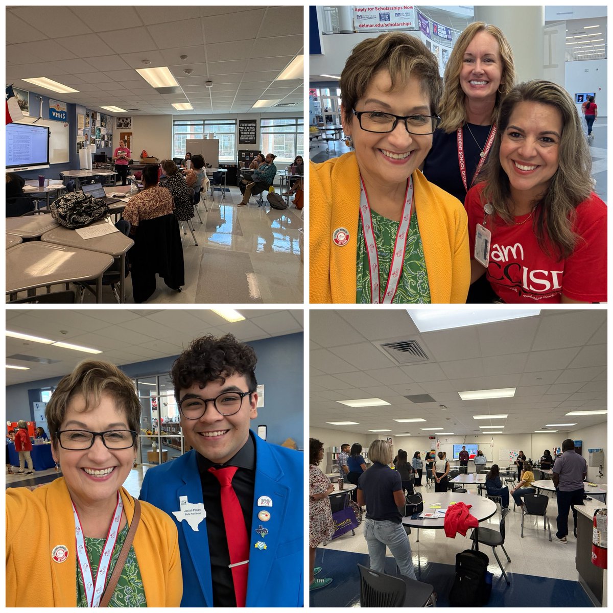 DrSandraClement's tweet image. Fantastic Day 2 of new teacher and counselor orientation at @ccisd! We welcomed close to 270 new teachers and counselors today. #suCCessISD #CCISDNTO2025 #ChooseCCISD @r0hernandez @OPL_Cindy