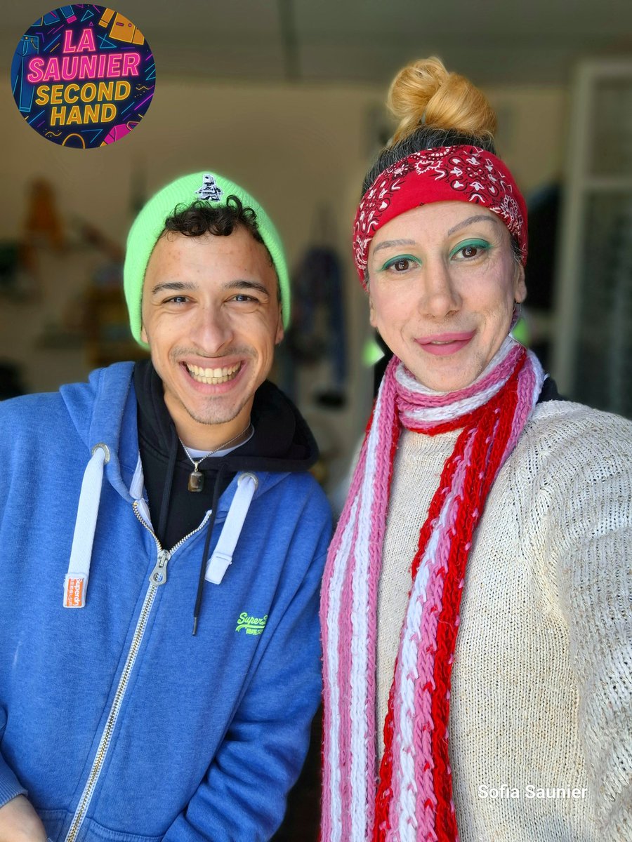 aureafrodita's tweet image. 🧑🏻✨
Gracias por venir a la tienda, bello @santi_ferre 💕
¡Te quedó todo pintado! 👌🏻😍✅
#visitasespeciales #estilopropio #lasauniersecondhand #modacircular #autogestión #ropacononda