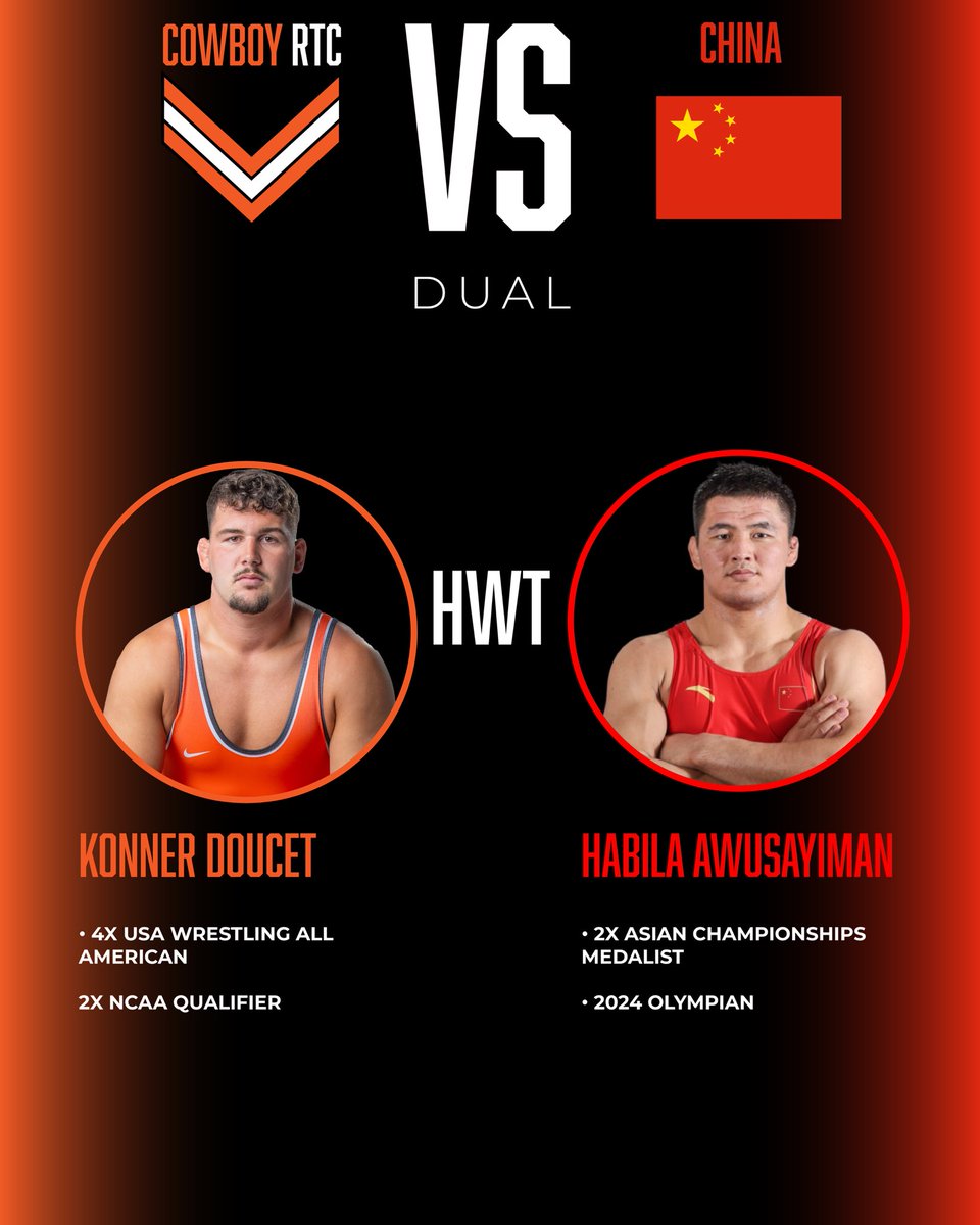 Konner Doucet vs. 2024 Olympian Habila Awusayiman.