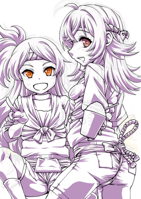 進捗状況:影入れ
pixivでのご依頼でアイドルマスターから小宮果穂と大神環のお祭り姿を描かせていただいております
只今、色塗り中です、影入れが完了 