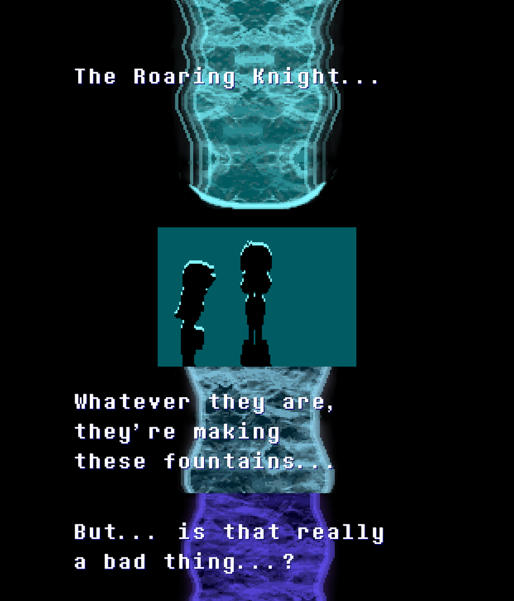 the knight heard about this and was like fuuuuuck im not being evil enough i need to start killing people in front of her