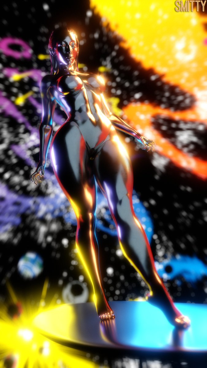 She's here to herald somthing I think.