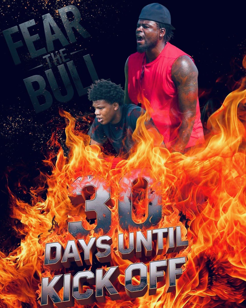 #FTB
#FEARTHEBULLS
T-Minus 30 Day
