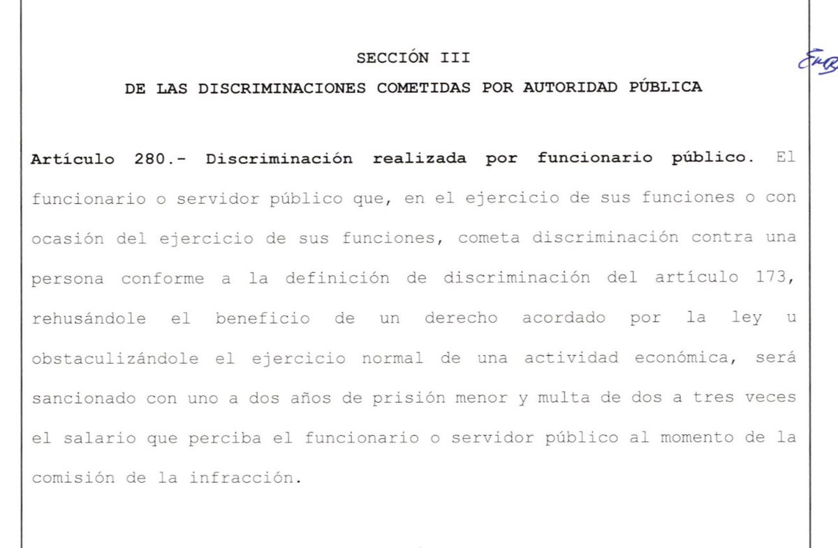 Oficiales de migración estarán bajo grave riesgo  de banquillo penal acusados por los haitianos y ONGs . CP aprobado por diputados. Un desastre !