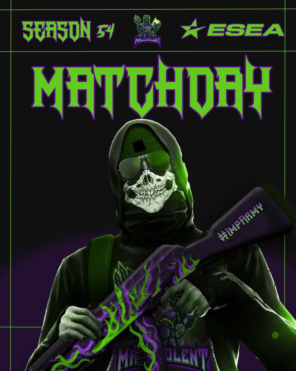 🔥  #MalCS2 Gameday 🔥

Game 6 in <a href="/ESEA/">ESEA League</a> M

🕰️ to get one! 

🆚 <a href="/FreakyFiveCS/">Freaky Five</a> 
⏰ 10pm est

😈 Lucy
😈 <a href="/c0nsycs/">Connor</a>
😈 <a href="/joeygallagher81/">Joey gallagher</a>
😈 <a href="/Synthynya/">Synthynya 🐱 | VTuber</a> 
😈 <a href="/Tapss1_/">taps1</a> 

🎙️ <a href="/rolnd01/">Roland</a> / <a href="/Mibsfps/">Mibs</a>
🎥 <a href="/haydenk1701/">Phazer</a> / <a href="/Varsial11/">Varsial</a> 
📺 twitch.tv/phz3rr

#GiveEmHell | #ImpArmy😈 | #CS2