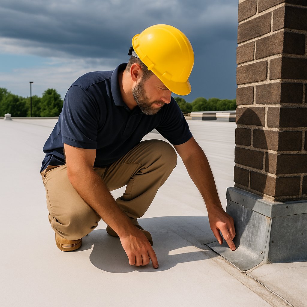 SolidRockRoofs's tweet image. Small seam splits = big roof leaks.
Check your flashings and seams this summer.
Schedule a mid-season inspection: solidrockcorp.com
📞 (316) 227‑2628

#RoofMaintenance #WichitaBusiness #FlatRoofRepair #CommercialRoofing