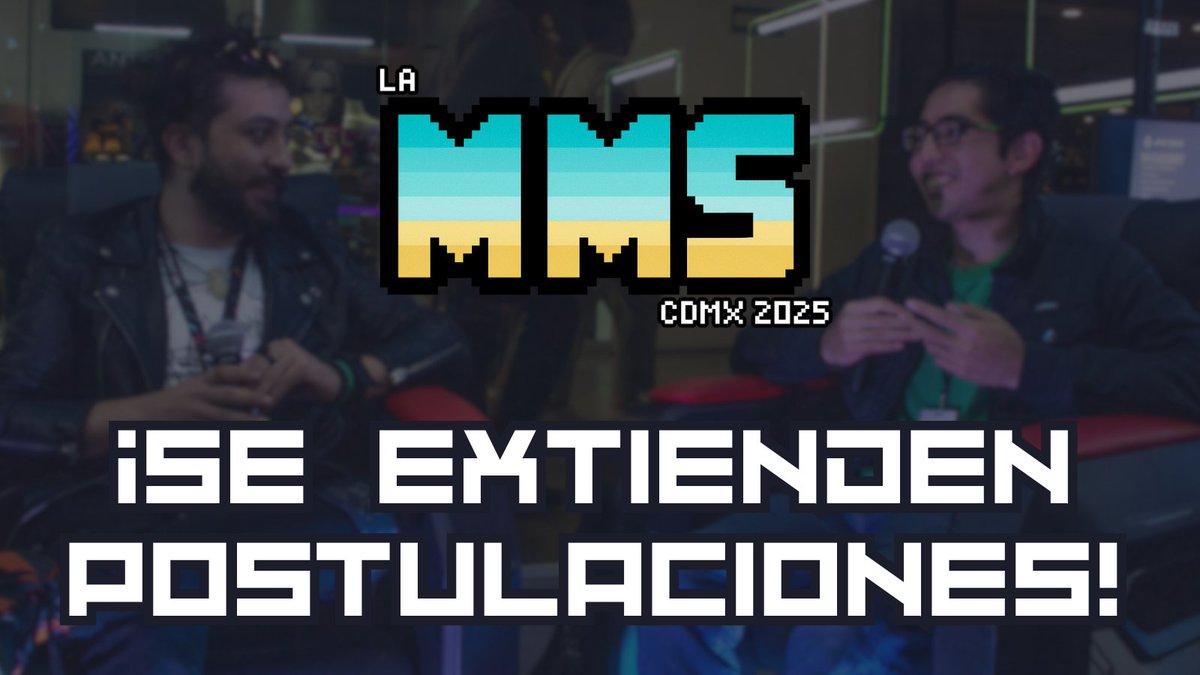 Extendemos el registro de runs para la MMS CDMX 2025 hasta el 15 de agosto, gracias a sus comentarios y la situación con las fechas y sede.

🗓️ Es probable que el evento se mueva a finales de septiembre u octubre.

💻 Registro en Oengus: oengus.io/es/marathon/mm…