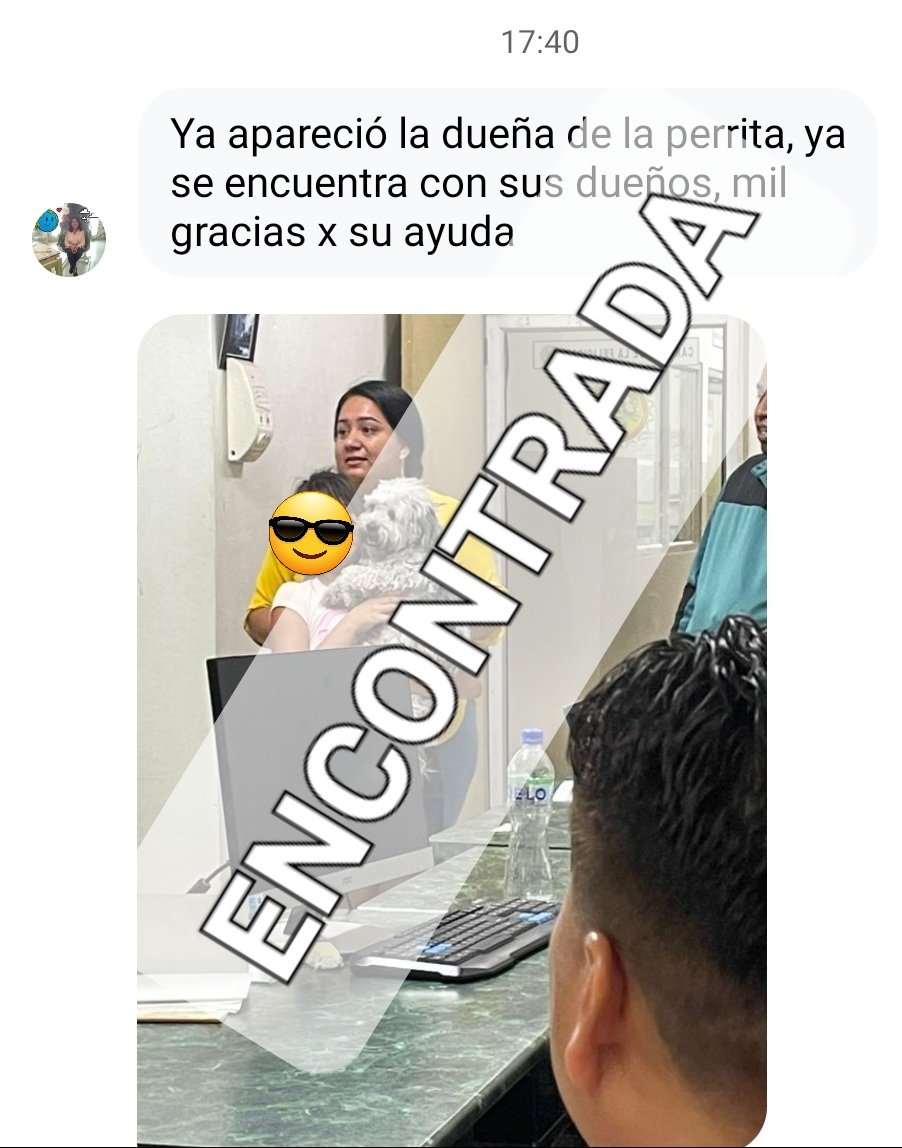 Nos complace informar que, ya se encuentra con su familia, gracias a tod@s por compartir la información.