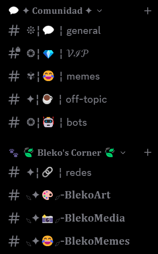 BlekoVT's tweet image. SEGUNDO ANUNCIO!
ANDO MEJORANDO EL SERVER D DISC XDXD
Seguimos jugando, faltan 3