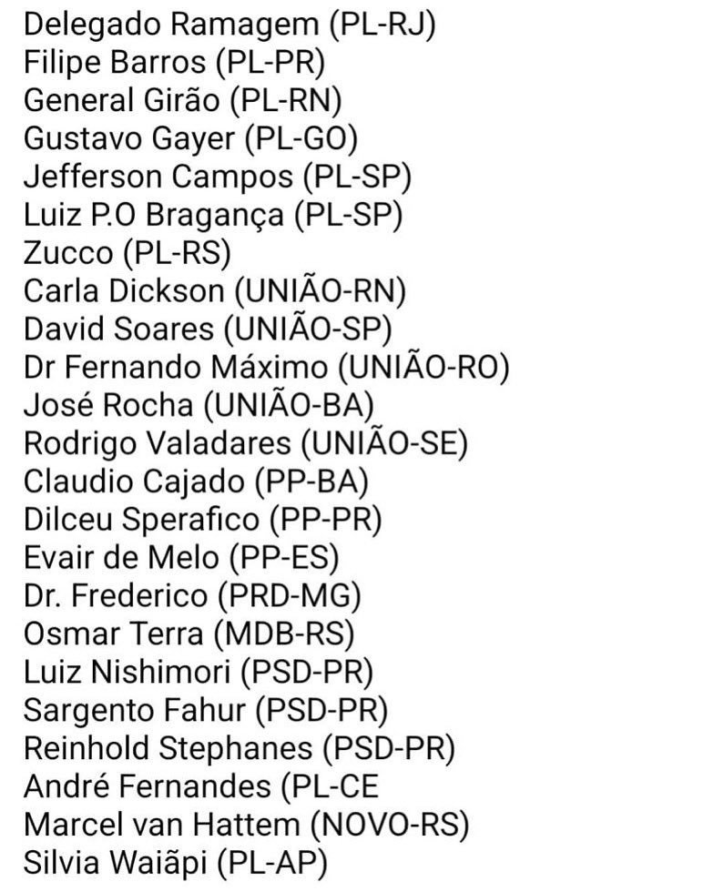 Não custa nada dar uma circulada novamente na lista de deputados da Comissão de Relações Exteriores da Câmara que votou a favor da moção de louvor ao Trump, o mesmo que, no mesmo dia, anunciou sanções brutais contra a importação de produtos brasileiros. Os famosos lesas-pátrias.
