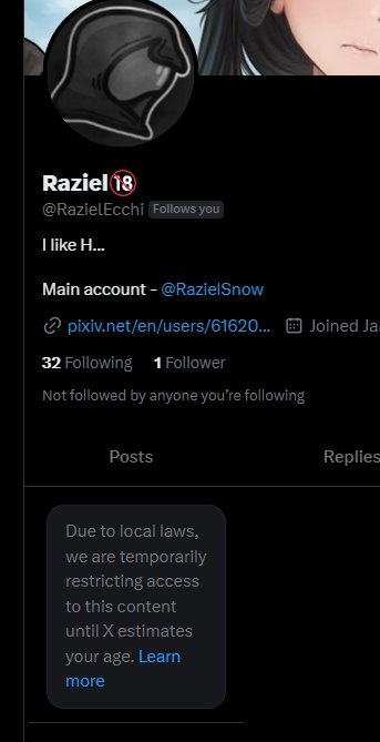 Thank you EU and twitter for protecting me from my own art, appreciate it.