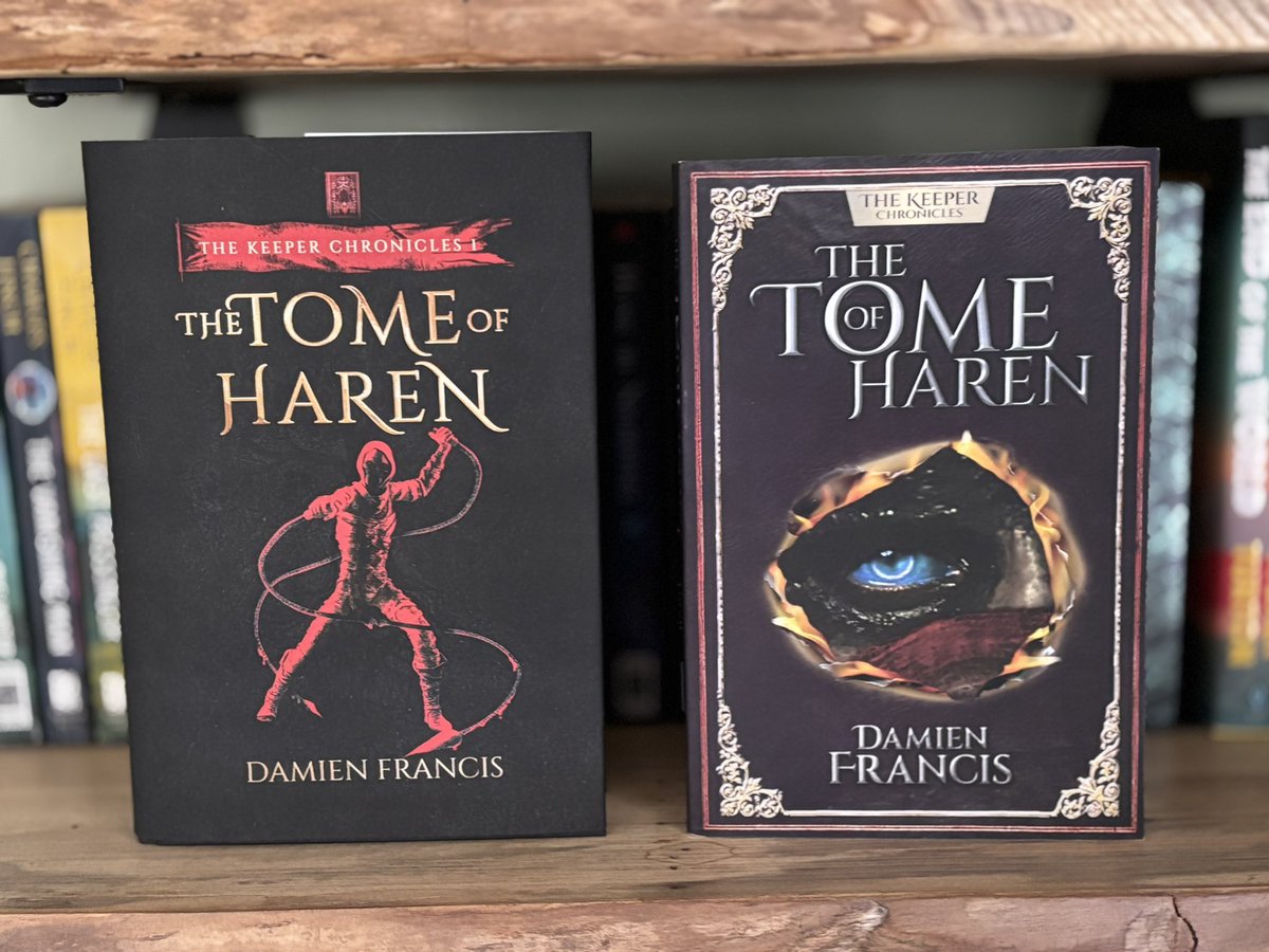 TheTomeTavern's tweet photo. Been out for a while busy with life, but today’s mail made me stop in my tracks. My hardcover of The Tome of Haren by @DamienFrancisA1 arrived! One of my favorite books with a new and refreshed look. Highly recommend this! I’ll be doing a reread shortly. https://t.co/KtmBiyDQB1