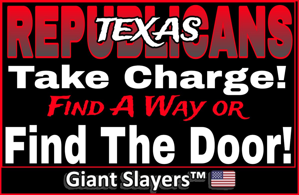 MAGA Warrior™ (@magawarrior_45) on Twitter photo <a href="/MQSullivan/">Michael Quinn Sullivan 🇺🇸</a> I wonder how much BlackRock, George Soros, George Bush and his donors, and radical ideological groups have to do with this?
I told you Texas is under attack. The Globalists see Texas as the path to control of the U.S. that will enable their Globalist plans.
What if we fire the <a href="/MQSullivan/">Michael Quinn Sullivan 🇺🇸</a> I wonder how much BlackRock, George Soros, George Bush and his donors, and radical ideological groups have to do with this?
I told you Texas is under attack. The Globalists see Texas as the path to control of the U.S. that will enable their Globalist plans.
What if we fire the