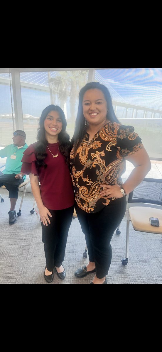 CTECCISD's tweet image. Super proud of our CTE students! Mercedes from Moody presenting at the Port of CC for her summer internship &amp;amp; Josiah from Collegiate TAFE being the keynote speaker at
New Teacher Orientation! CTE Strong!