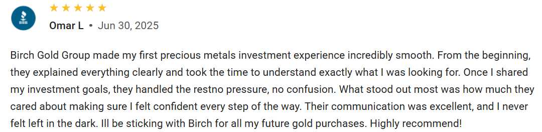 Birch Gold Group tweet media