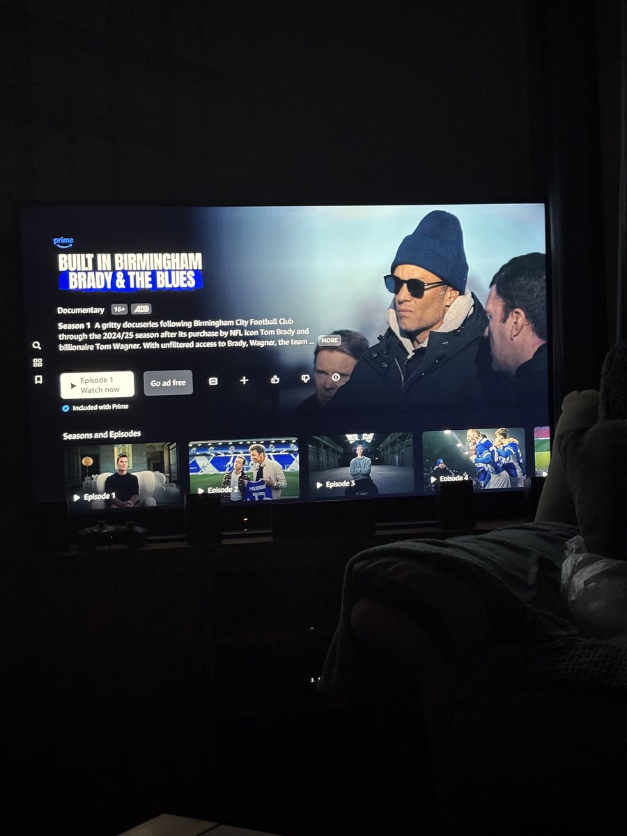 Time to watch this. #bcfc #tombrady