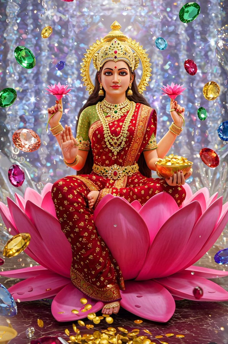🌿🌺"ॐ महालक्ष्मी नमस्तुभ्यं नमस्तुभ्यम सुरेश्वरी!
 "हरिप्रिय नमस्तुभ्यम नमस्तुभ्यं दयानिधे।।🌺🌿

"मां लक्ष्मी की कृपा से आप सबका जीवन सुखमय एवं समृद्धिशाली होवे!!
    🌿🌺!! जय मां लक्ष्मी!!🌺🌿