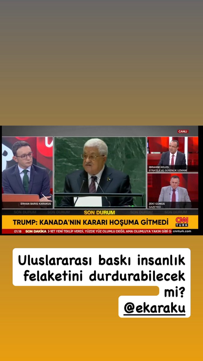 Uluslararası baskı ve insanlık felaketini durdurabilecek mi?
Günümüzün Holokost’u Gazze’dir 

<a href="/cnnturk/">CNN TÜRK</a>